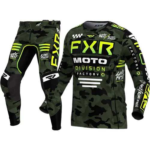 2024 FXR Gear Combo - FXR Podium Gladiator Camo Kit - Medium / 32