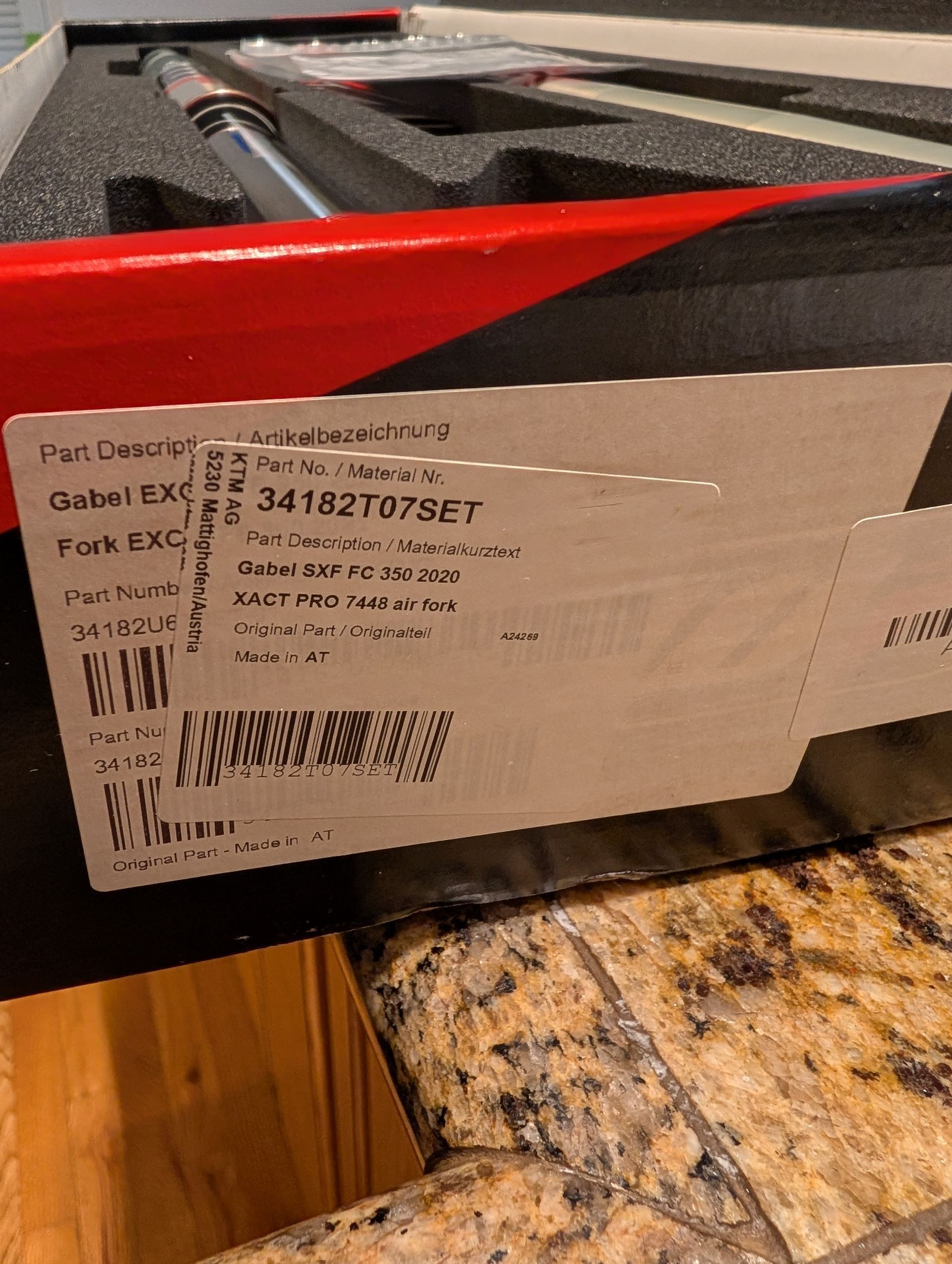 Wp Xact Pro 7448 Air Fork Cone Valve 