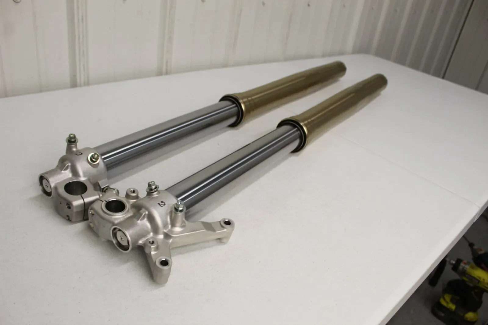 NEW 2021 - 2025 Kawasaki KX250 KYB Spring Front Fork Set Forks Right Left KX 250