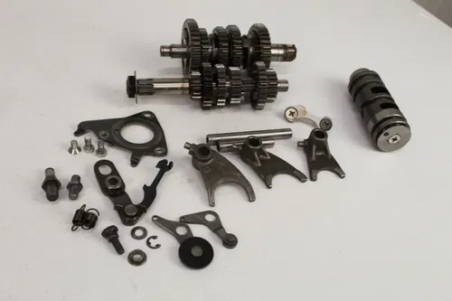 1983 Suzuki RM80 OEM Transmission assembly with shifting mechanism RM 80
