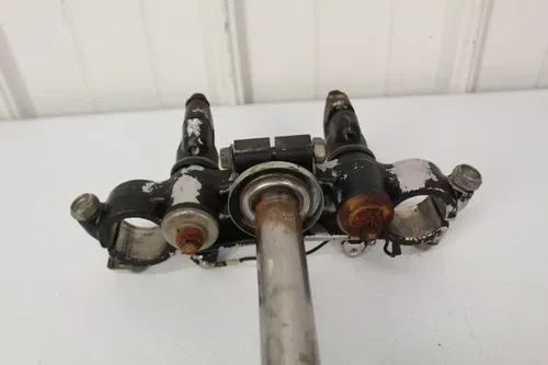 1979 Yamaha DT250 Triple clamps steering stem clamps bearings DT 250 79