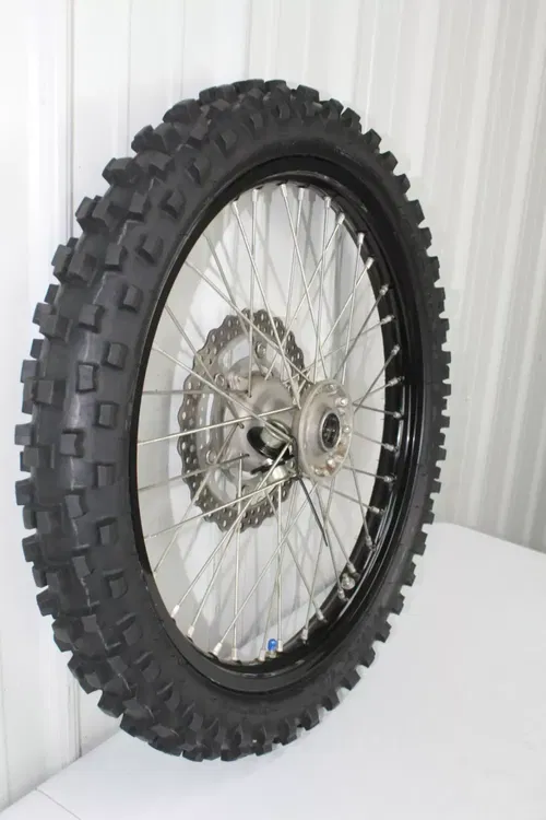2009 - 2014 Kawasaki KX250F Black Front Wheel assembly KX 250 450 13/5