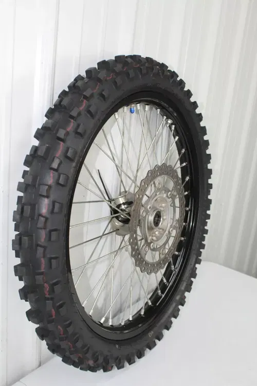 2009 - 2014 Kawasaki KX250F Black Front Wheel assembly KX 250 450 13/5