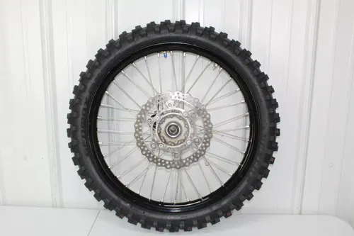2009 - 2014 Kawasaki KX250F Black Front Wheel assembly KX 250 450 13/5