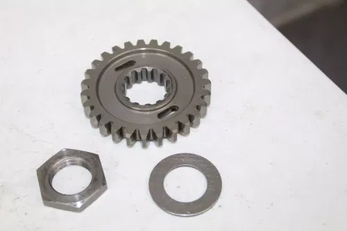2023 - 2025 Yamaha YZ450F OEM Primary drive gear nut washer WR450F YZ450FX 24 25