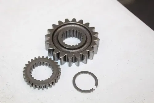 1995 - 1998 Kawasaki KX250 OEM Primary drive gear gears 20t 27t Clip KX 250 97/6