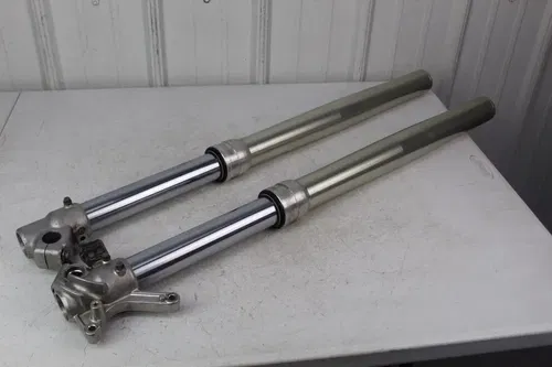 2002 2003 Yamaha YZ250 OEM Front Fork set Forks Lowered 3" YZ 250 426 450 3/3