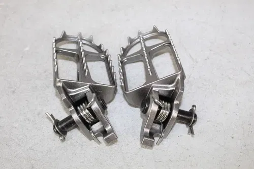 NEW 2025 Kawasaki KX450 OEM Foot Pegs Springs Pins KX 250 450 2019 - 2025