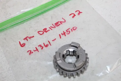 1985 Suzuki RM125 OEM 6th Driven Gear 24361-14510 RM 125 85/1