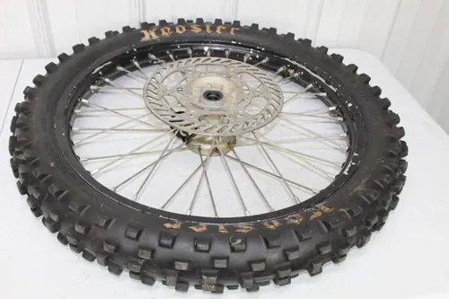 2009 - 2014 Kawasaki KX250F Black Front Wheel assembly KX 250 450 9/16