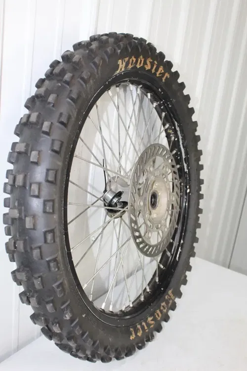 2009 - 2014 Kawasaki KX250F Black Front Wheel assembly KX 250 450 9/16