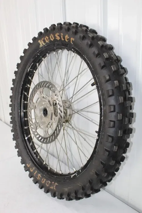 2009 - 2014 Kawasaki KX250F Black Front Wheel assembly KX 250 450 9/16