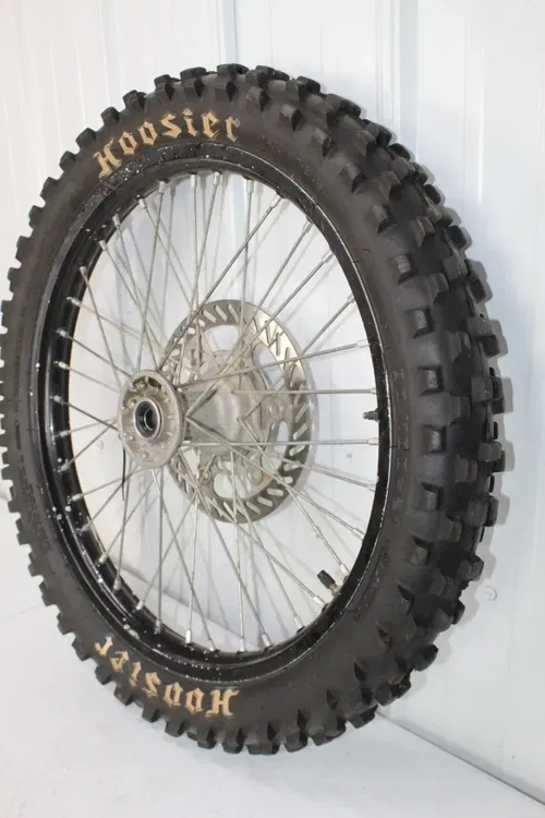 2009 - 2014 Kawasaki KX250F Black Front Wheel assembly KX 250 450 9/16