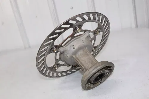 1993 - 1998 Kawasaki KX125 OEM Front Hub 41034-1226 with Rotor KX 125 250 94/3