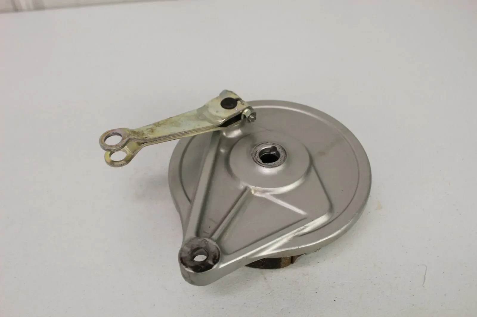 1990 Honda CB125 Rear brake panel assembly with shoes 43100-KC1-730 CB 125 90