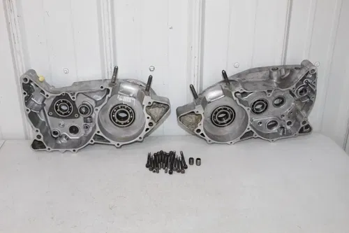 1974 Yamaha TY250 OEM Engine Crankcase Set Case Cases TY 250 74/4
