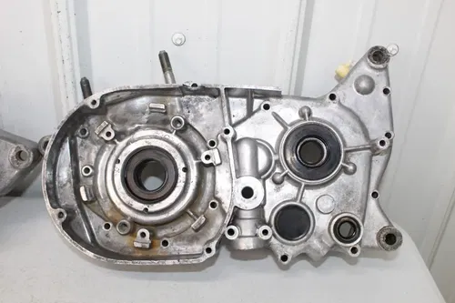 1974 Yamaha TY250 OEM Engine Crankcase Set Case Cases TY 250 74/4