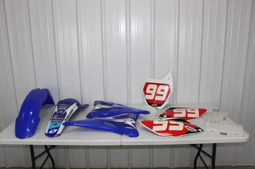 2006 - 2009 Yamaha YZ450F Plastic Shrouds Fenders Plates YZ450 YZ 450 9/32