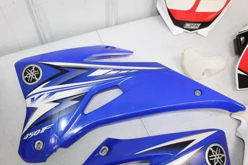 2006 - 2009 Yamaha YZ450F Plastic Shrouds Fenders Plates YZ450 YZ 450 9/32