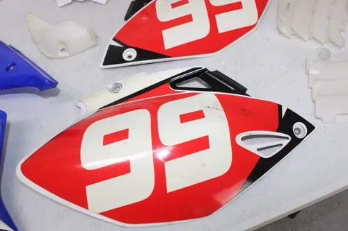2006 - 2009 Yamaha YZ450F Plastic Shrouds Fenders Plates YZ450 YZ 450 9/32