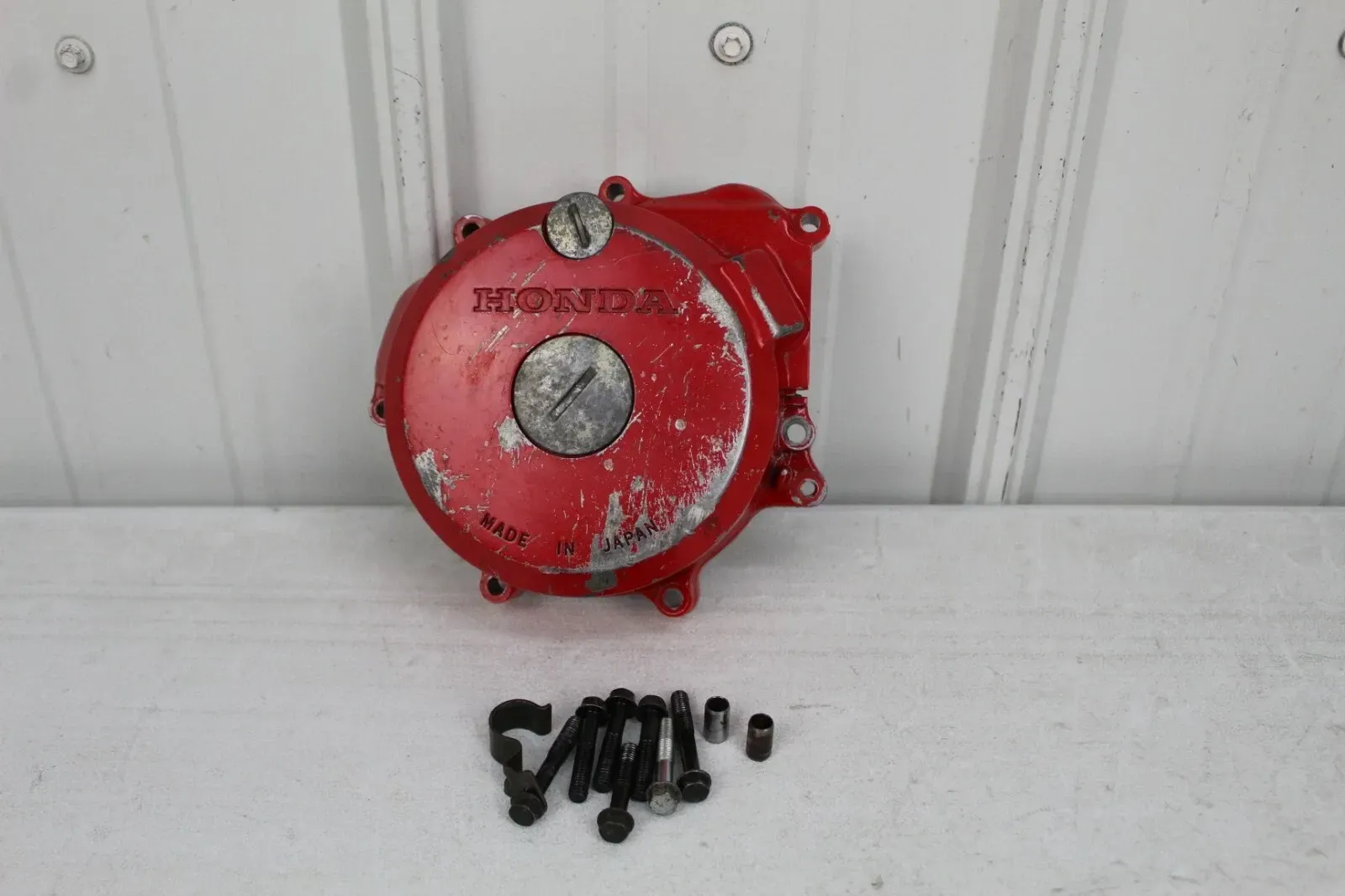 1986 Honda XL250R OEM Left side Stator Cover 11341-KR6-700 XL250 XL 250 86 87 #1