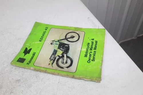 1979 1980 Kawasaki KDX400 - A2 Owner's Manual & Service Manual KDX 400