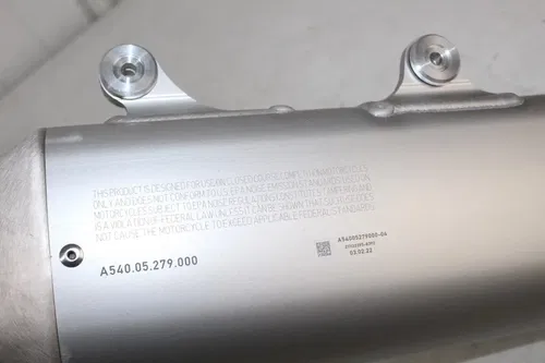 NEW 2021 - 2023 Gas Gas OEM Exhaust Silencer Muffler A54005279000 KTM