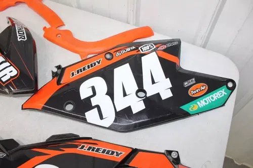 2016 - 2018 KTM 250 SXF Plastic Fenders Shrouds Plates Guards 350 450 18/2