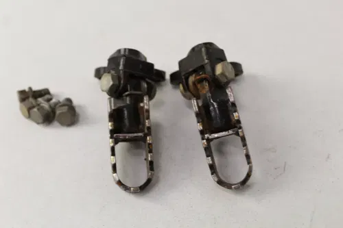 1979 Kawasaki KLX250 OEM Foot Pegs Rests Brackets Bolts Springs KLX 250 79/1