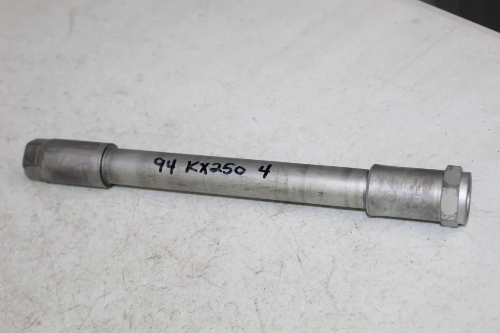 1994 - 1998 Kawasaki KX250 OEM Front Axle with Nut KX 125 250 KX500 94-04 94/4