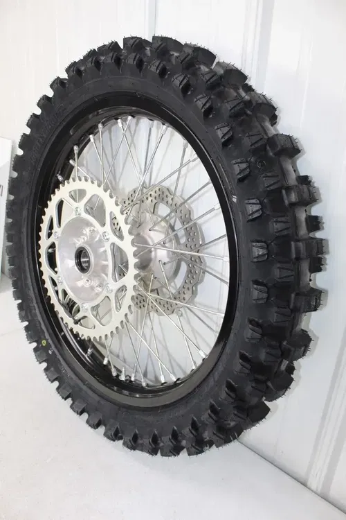 New 2024 - 2025 Kawasaki KX450 OEM 2.15 x 19 Black Rear Wheel KX 450 MX34