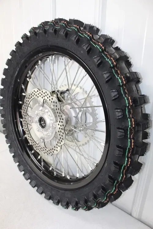 New 2024 - 2025 Kawasaki KX450 OEM 2.15 x 19 Black Rear Wheel KX 450 MX34