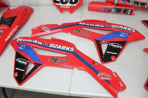 2021 - 2024 Honda CRF450R Plastic Fenders Shrouds Panels Plate CRF250R 22 - 24