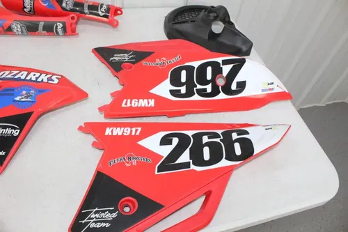 2021 - 2024 Honda CRF450R Plastic Fenders Shrouds Panels Plate CRF250R 22 - 24