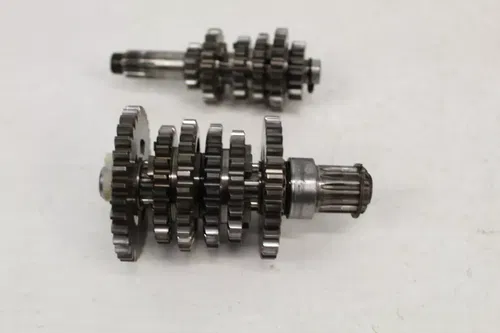 1984 KTM 125 MX MXC Transmission assembly Gears Shaft Forks Shift Mechanism 84