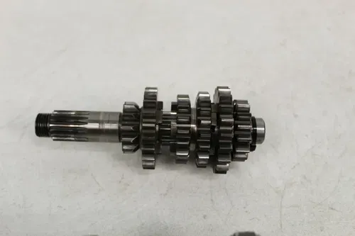 1984 KTM 125 MX MXC Transmission assembly Gears Shaft Forks Shift Mechanism 84
