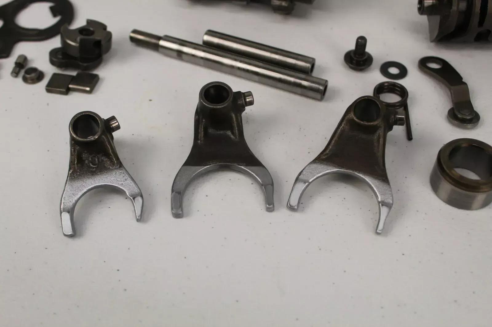 1985 Honda CR125 Transmission Gears Shafts Drum Forks Shift mech CR 125 85/3