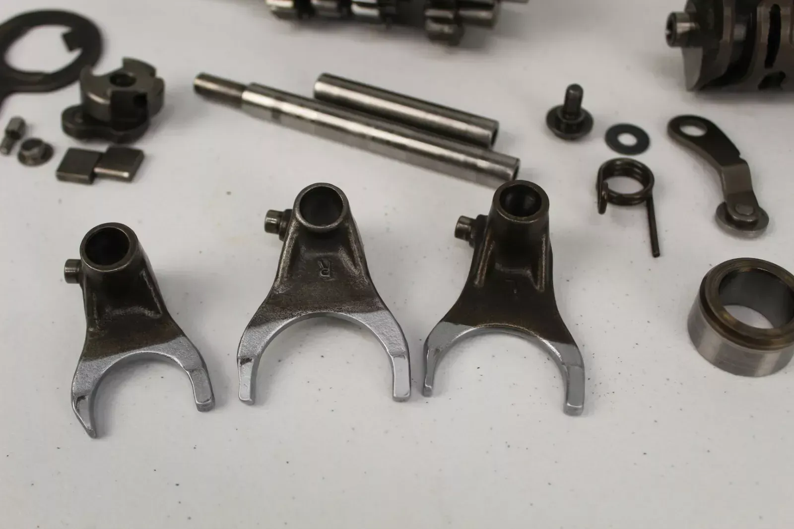 1985 Honda CR125 Transmission Gears Shafts Drum Forks Shift mech CR 125 85/3