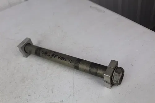 2000 - 2008 Honda CRF450R OEM Rear Axle with Nut Blocks CR CRF 125 - 450 8/11
