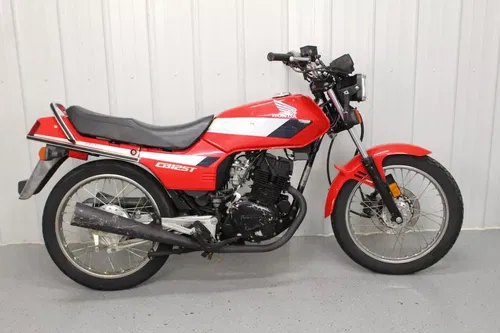 1990 Honda CB125 Rear brake panel assembly with shoes 43100-KC1-730 CB 125 90