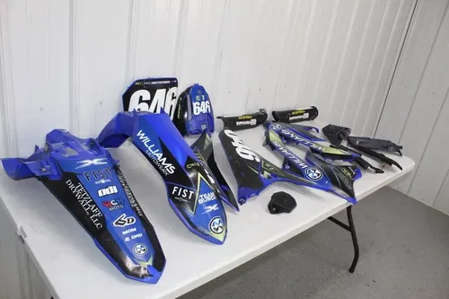 2024 2025 Yamaha YZ250F Plastic Shrouds Fenders Plates YZ450F 23 - 25 YZ 250 450