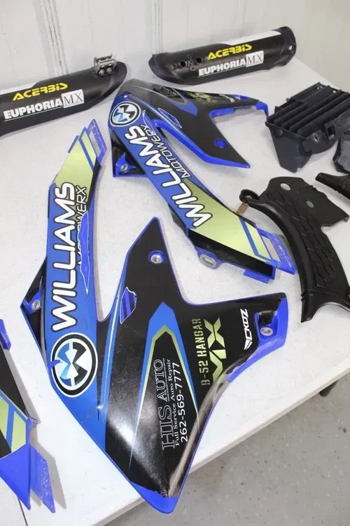 2024 2025 Yamaha YZ250F Plastic Shrouds Fenders Plates YZ450F 23 - 25 YZ 250 450