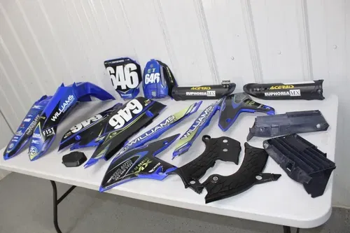 2024 2025 Yamaha YZ250F Plastic Shrouds Fenders Plates YZ450F 23 - 25 YZ 250 450