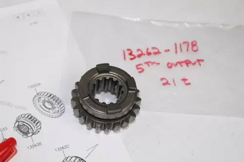 2019 - 2023 Kawasaki KX450 Transmission 5th Gear output 13262-1178 KX 450 20/3