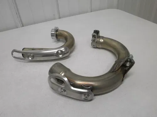 NEW 2017 - 2018 YZ250F OEM Head Mid Pipe Exhaust with Shields YZ 250 F 4 stroke