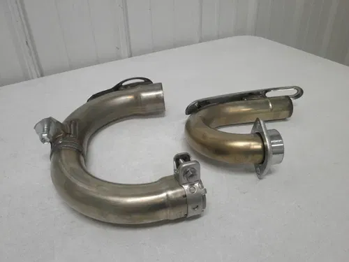NEW 2017 - 2018 YZ250F OEM Head Mid Pipe Exhaust with Shields YZ 250 F 4 stroke