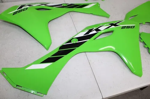 NEW 2025 Kawasaki KX250 Plastic Fenders Shrouds Plates Panels KX 250 450 24 25