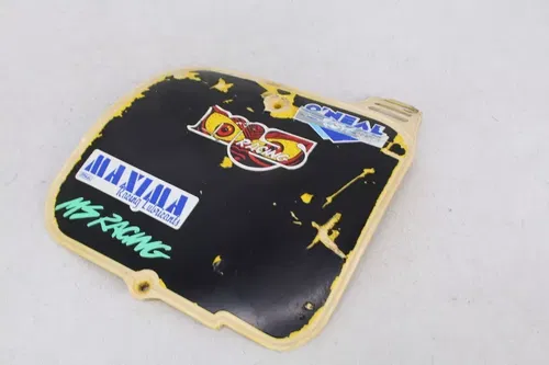 1981 - 1995 Suzuki RM125 OEM Front Number Plate RM 125 250 465 500 82/2