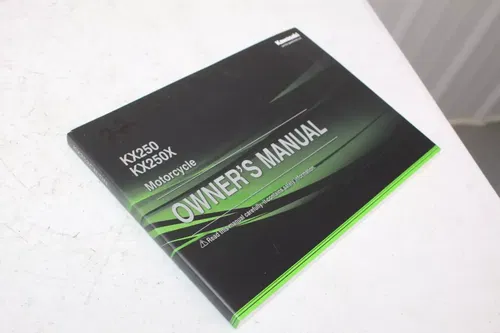 NEW 2022 Kawasaki KX250 Owners Manual KX 250 2021 - 2024