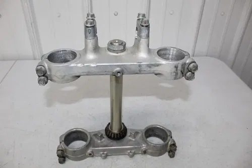 1990 Kawasaki KX125 Triple Clamps Lower 44037-1263 Upper 44039-1189 KX 125 90